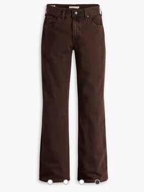 LEVI'S Premium 94 Baggy Bootcut Jeans Chicory Coffee Brown 25x31 Vintage 90s